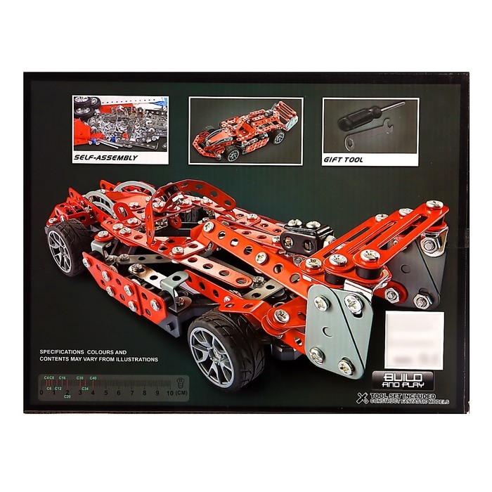 Конструктор металлический &laquo;Гонка&raquo;, 287 деталей