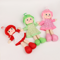 Мягкая кукла &laquo;Девочка&raquo;, платье в цветочек, цвета МИКС