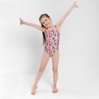 Купальник слитный для девочки, цвет розовый, рост 110-116 см Купальник слитный для девочки, цвет розовый, рост 110-116 см