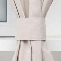 Комплект штор для кухни с подхватами Доляна My magic kitchen, 149х180±3 см - 2 шт, рогожка 160 г/м Комплект штор для кухни с подхватами Доляна My magic kitchen, 149х180±3 см - 2 шт, рогожка 160 г/м