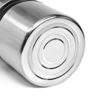 Термос для еды с широким горлом, с контейнерами, 1.6 л, 6 ч, 13.3 х 20.6 см, черный