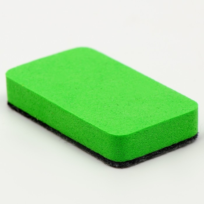 Доска меловая для рисования и записей односторонняя, 35 &times; 25 &times; 1,5 см, набор мелков и губка