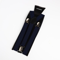 Подтяжки взрослые, ширина 2,5 см, цвет тёмно-синий Подтяжки взрослые, ширина 2,5 см, цвет тёмно-синий