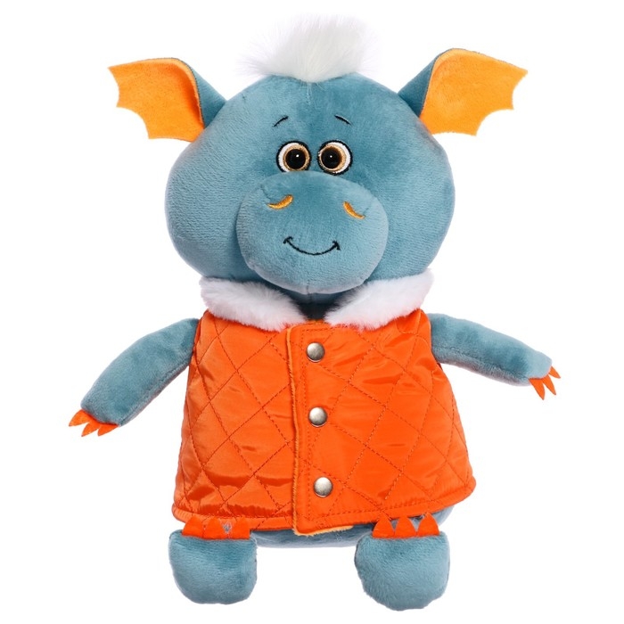 Мягкая игрушка &laquo;Дракончик Эль в жилетке&raquo;, 25 см