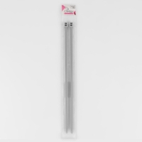 Спицы для вязания, прямые, с тефлоновым покрытием, d = 7 мм, 35 см, 2 шт