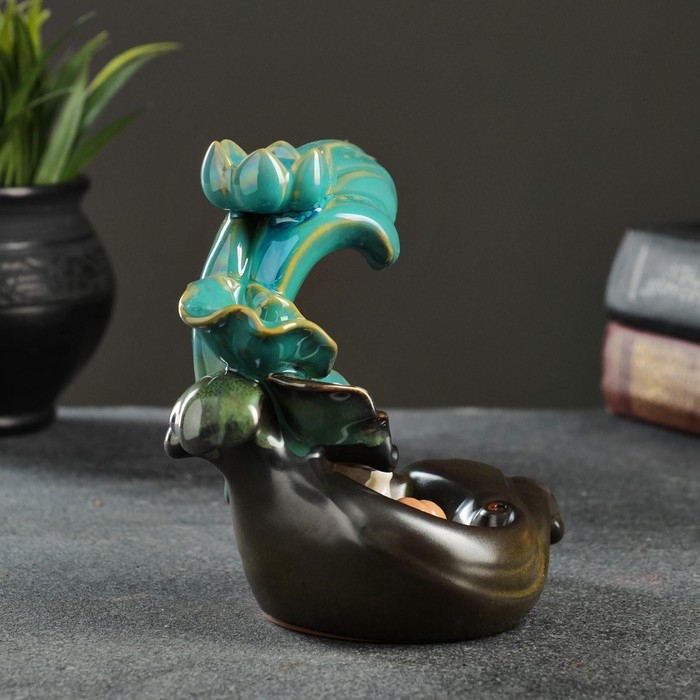 Подставка для благовоний Подставка для благовоний "Волна" 14х13х10см