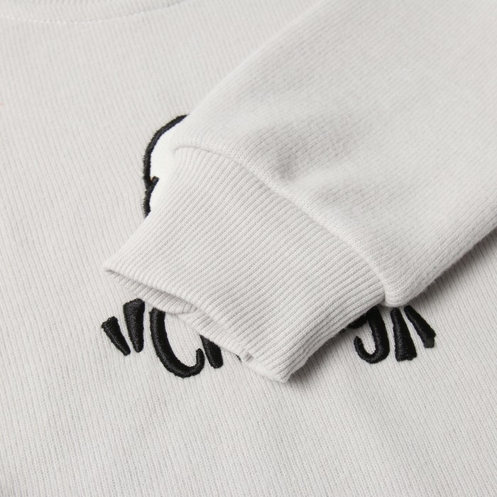 Свитшот детский, цвет серый, рост 116 см