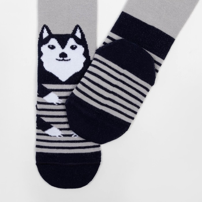 Колготки детские KAFTAN "Хаски" 116-122 см, серый