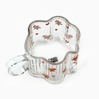 Кружка стеклянная новогодняя Дорого внимание &laquo;Прянечные человечки&raquo;, 260 мл