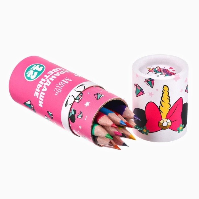 Подарочный набор в папке, 50 предметов, Минни и Единорог Подарочный набор в папке, 50 предметов, Минни и Единорог