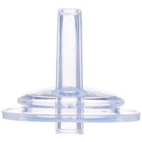 Соска для поильника, мягкая трубочка, от 9 мес., антиколиковая, широкое горло &Oslash;50 мм.,  быстрый поток