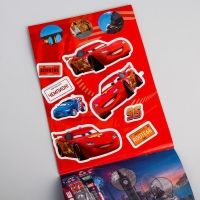 Книга с наклейкам "Чемпион!", Тачки Книга с наклейкам "Чемпион!", Тачки