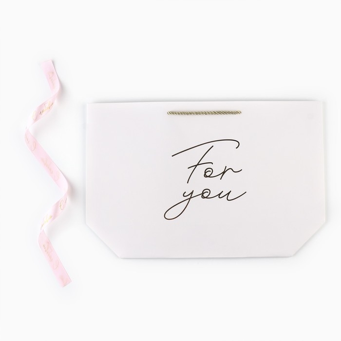 Пакет подарочный &laquo;С любовью&raquo;, 42 х 27.5 х 12 см