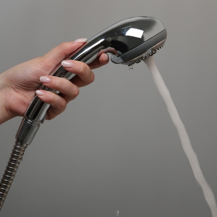 Душевая лейка Accoona А321, 3 режима, корпус пластик, цвет хром Душевая лейка Accoona А321, 3 режима, корпус пластик, цвет хром