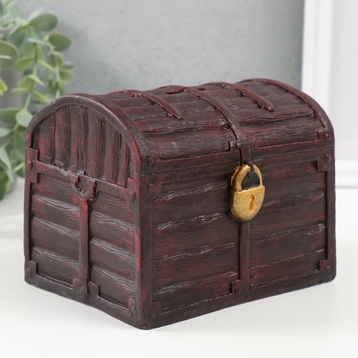 Копилка "СУНДУК " 11 х 14 х 10,5 см.