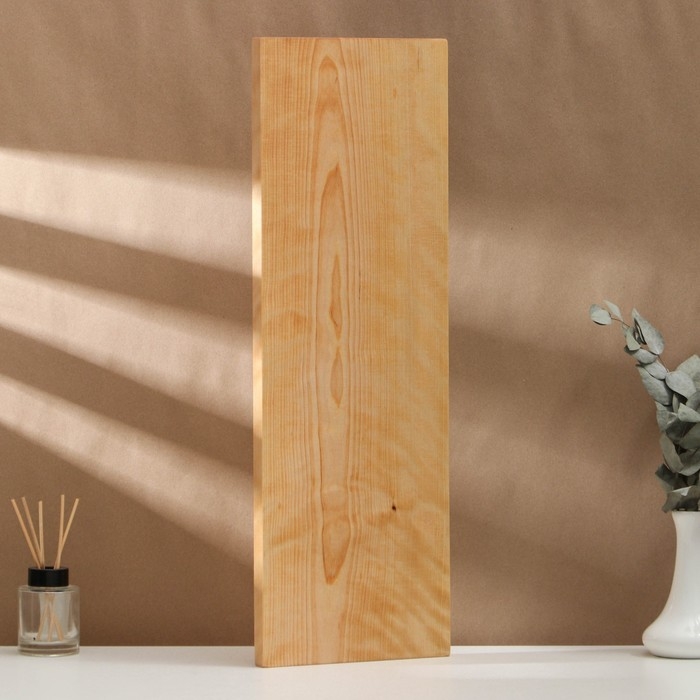 Доска разделочная деревянная Adelica, 60&times;20&times;2 см, покрыта маслом, цельная берёза