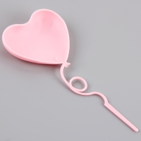 Набор топперов «Сердца», цвет розовый Набор топперов «Сердца», цвет розовый