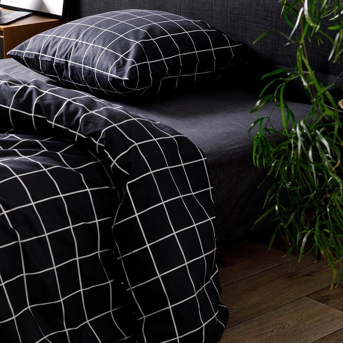 Постельное бельё Евро Ночь Нежна &laquo;Рэкс&raquo;, 200х215 см, 240х215 см, 70х70 см 2шт, поплин, хлопок, 110гр