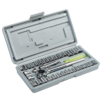 Набор инструментов в кейсе ТУНДРА, автомобильный, 40 предметов Набор инструментов в кейсе ТУНДРА, автомобильный, 40 предметов