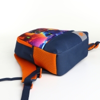 Рюкзак детский на молнии, цвет синий Рюкзак детский на молнии, цвет синий