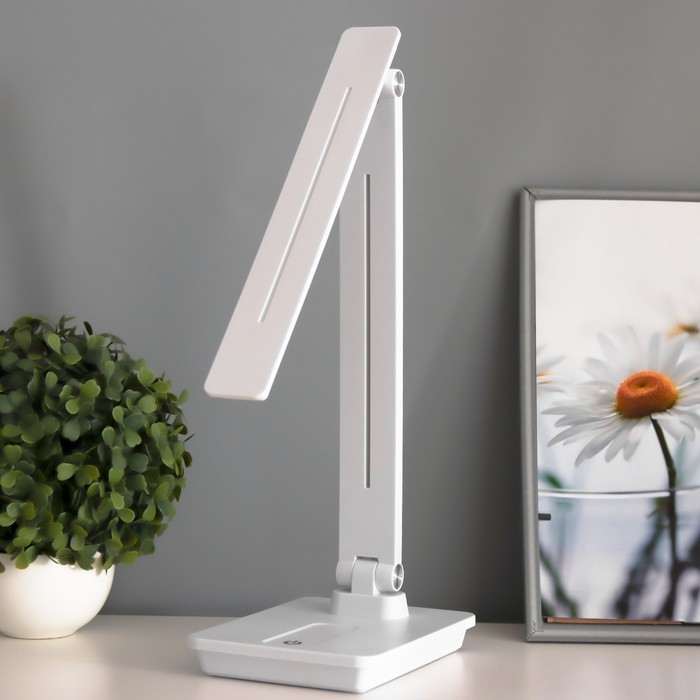 Настольная лампа сенсорная Настольная лампа сенсорная "Свен" LED 5Вт 3000-6000К белый 12,5х28х39 см