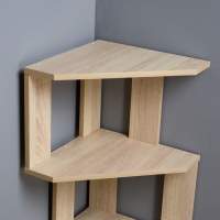 Стеллаж угловой 380х380х1563 см, Сонома