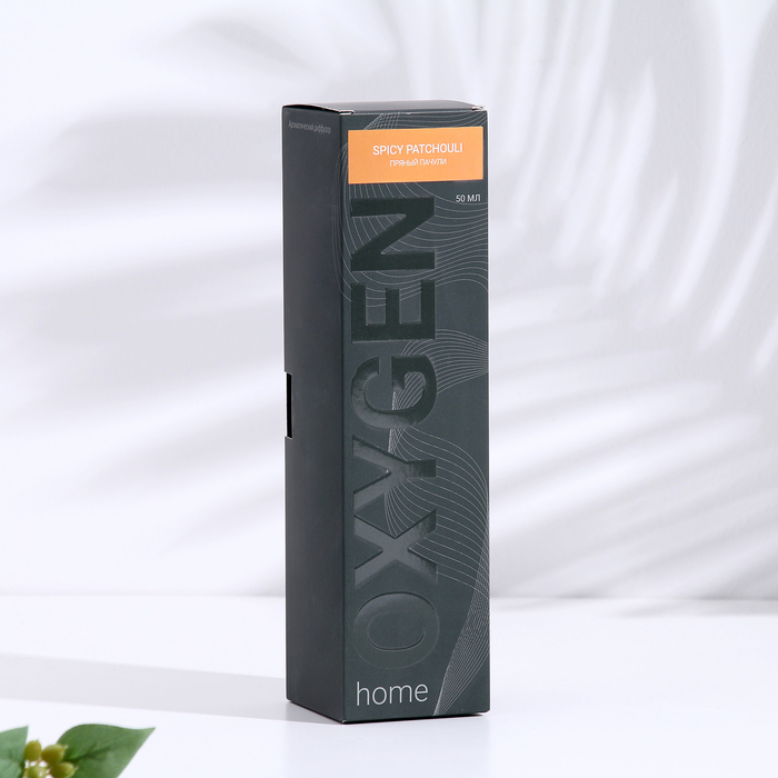 Диффузор ароматический OXYGEN HOME "Spicy patchouli", 50 мл, пряный пачули