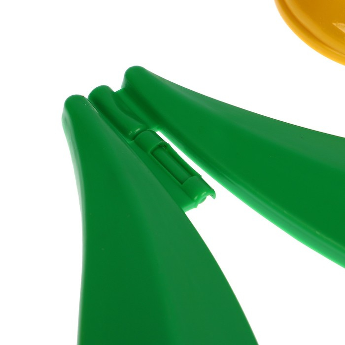 Ограждение декоративное, 30 &times; 225 см, 5 секций, пластик, жёлтый цветок, &laquo;Тюльпан&raquo;