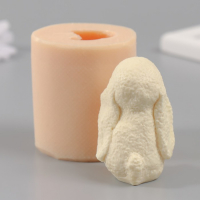 Молд силиконовый "Зайчик лапуля" 4,7х4,7х7 см МИКС Молд силиконовый "Зайчик лапуля" 4,7х4,7х7 см МИКС