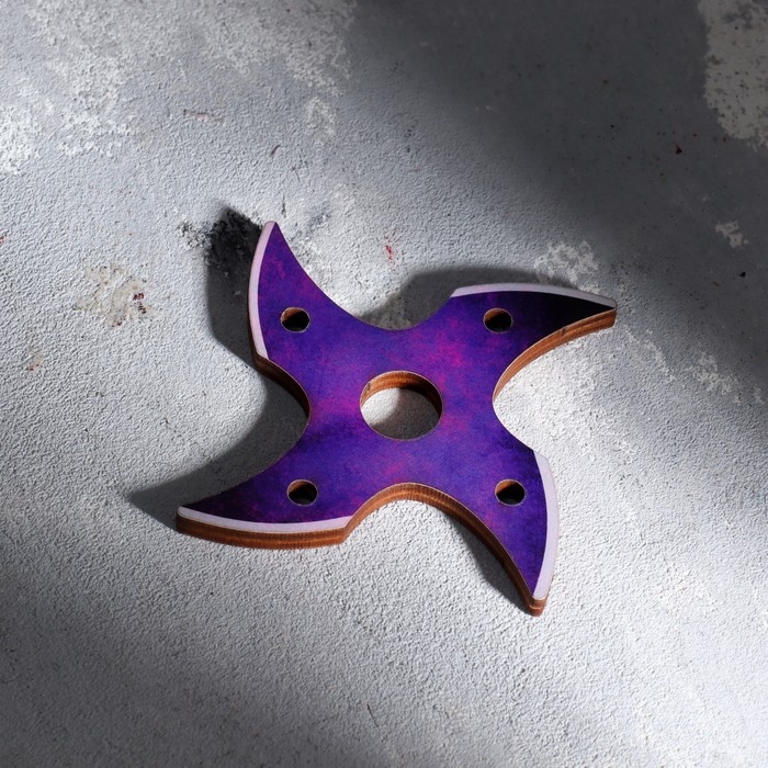 Сувенир деревянный Сувенир деревянный "Сюрикен 2" МИКС