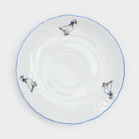 Чайный сервиз на 6 персон «Рококо. Гуси», 12 предметов: чашка 220 мл, блюдце d=15,5 см Чайный сервиз на 6 персон «Рококо. Гуси», 12 предметов: чашка 220 мл, блюдце d=15,5 см