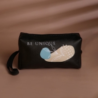 Косметичка &laquo;BE UNIQUE&raquo;, искусственная кожа, 9x15x5,5