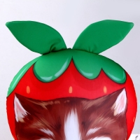 Подушка антистресс &laquo;Котик-клубничка&raquo;