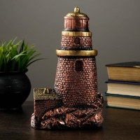 Копилка "Маяк" 13х15х24см