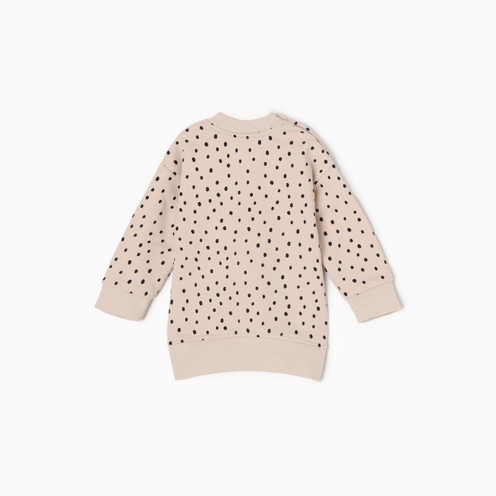 Джемпер Крошка Я Джемпер Крошка Я "Киса", рост 74-80 см, бежевый