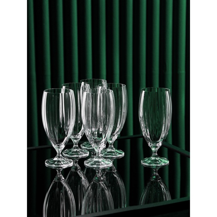 Набор бокалов для коктейлей &laquo;Магнолия&raquo;, 380 мл, 6 шт