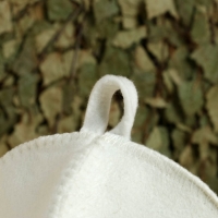 Шапка для бани принт "Царь бани" Шапка для бани принт "Царь бани"