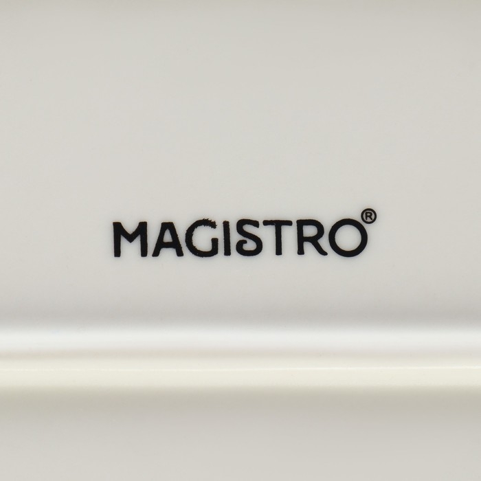 Блюдо сервировочное фарфоровое Magistro «Лунный океан» 21,5×10×2,2 см Блюдо сервировочное фарфоровое Magistro «Лунный океан» 21,5×10×2,2 см