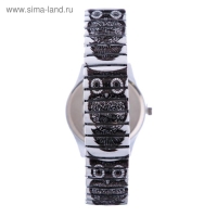 Женский подарочный набор "Совушки" 2 в 1: наручные кварцевые часы, браслет Женский подарочный набор "Совушки" 2 в 1: наручные кварцевые часы, браслет