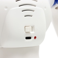 Робот радиоуправляемый &laquo;Хантер&raquo;, световые и звуковые эффекты, работает от аккумулятора, цвет синий