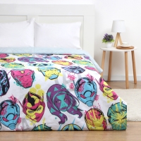 Пододельяник "Мстители" 143х215 см, поплин, хлопок 100% Пододельяник "Мстители" 143х215 см, поплин, хлопок 100%