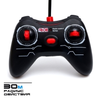 Джип радиоуправляемый &laquo;Граффити&raquo;, 1:16, работает от аккумулятора, цвет жёлтый