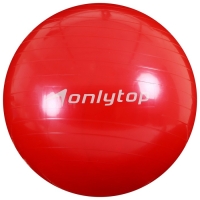 Фитбол ONLYTOP, d=65 см, 800 г, цвета МИКС Фитбол ONLYTOP, d=65 см, 800 г, цвета МИКС