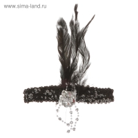 Карнавальная повязка &laquo;Леди&raquo;, детская, 52-54 см