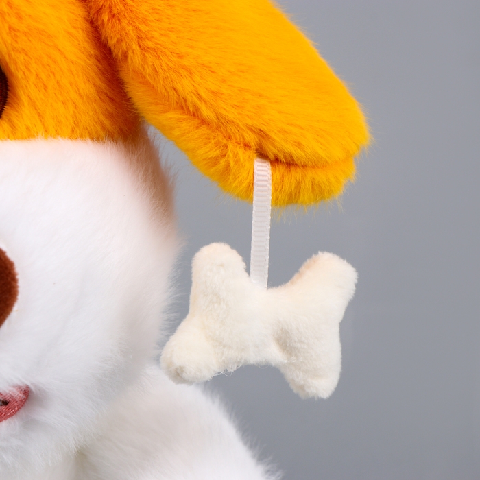 Мягкая игрушка &laquo;Собака&raquo; с косточкой, 21 см