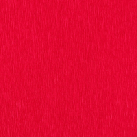 Бумага для упаковки и поделок, гофрированная, красная, вишневая, однотонная, двусторонняя, рулон 1 шт., 0,5 х 2,5 м