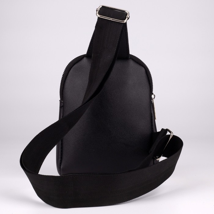 Сумка через плечо BEE Мишка на молнии, цвет чёрный Сумка через плечо BEE Мишка на молнии, цвет чёрный