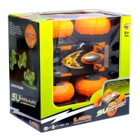 Машина радиоуправляемая «Перевёртыш», с аккумулятором, пневматические колеса, оранжевый Машина радиоуправляемая «Перевёртыш», с аккумулятором, пневматические колеса, оранжевый