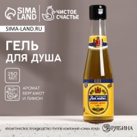 Гель для душа во флаконе пиво «Первому во всём», 250 мл, аромат бергамота и лимона, Новый Год Гель для душа во флаконе пиво «Первому во всём», 250 мл, аромат бергамота и лимона, Новый Год