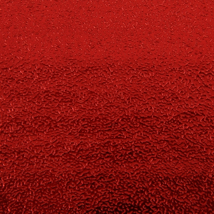 Бумага упаковочная фольгированная, красный, 50 х 70 см